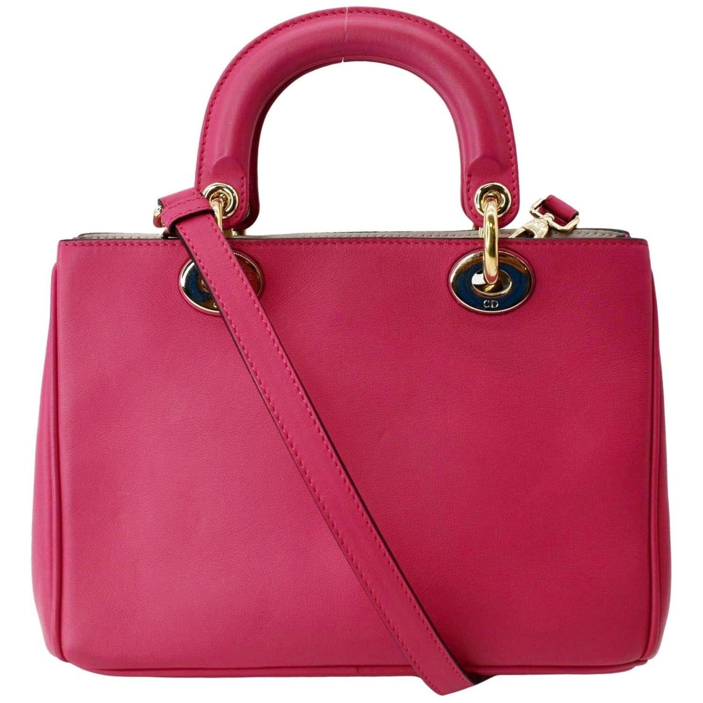 Dior issimo Tote Bag Leather Pink