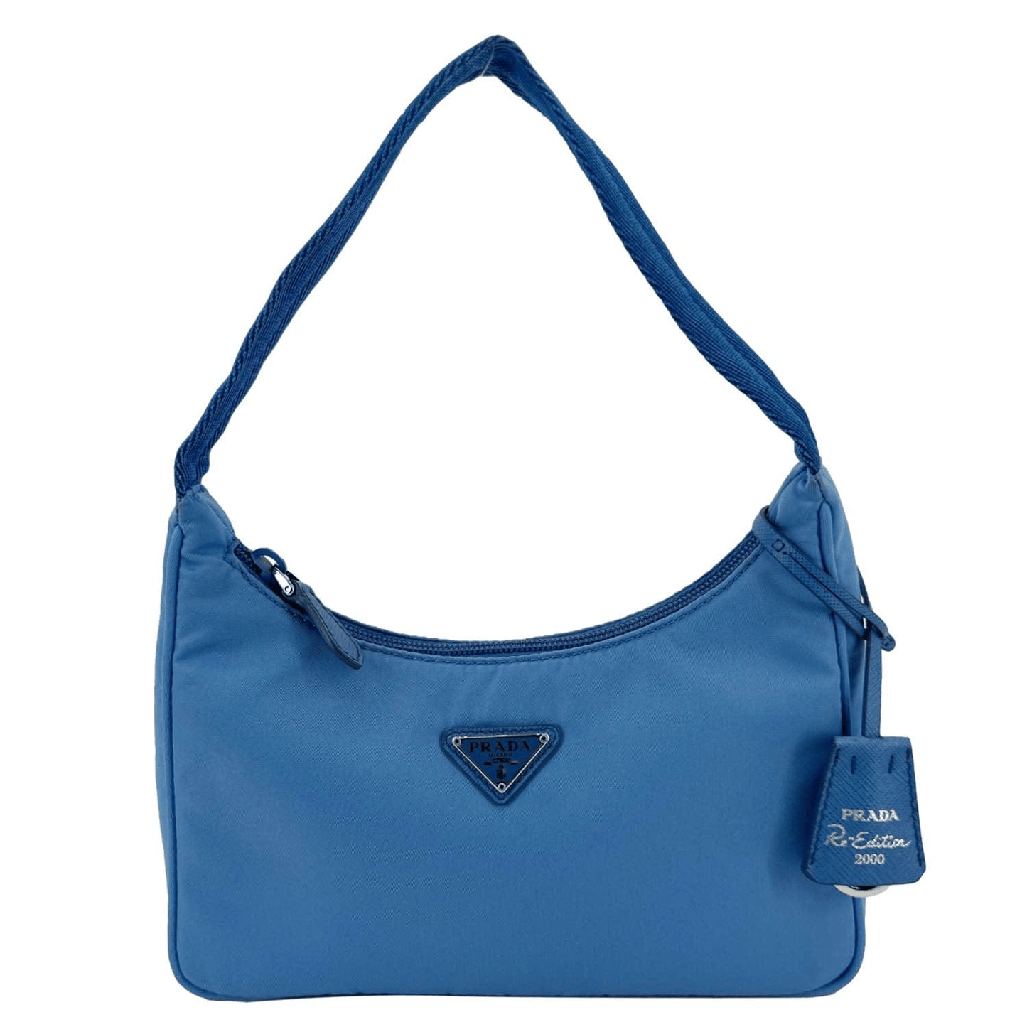 Re Edition Hobo Bag Nylon Blue Travel Bag
