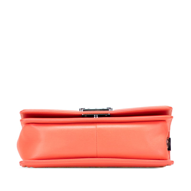 Boy Tweed Leather Shoulder Bag Signature