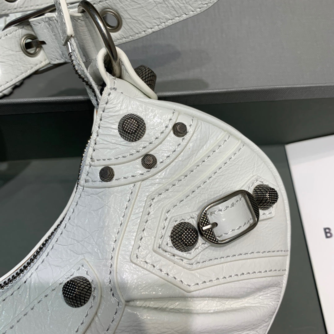 Balen Le Cagole Xs Shoulder Bag In White