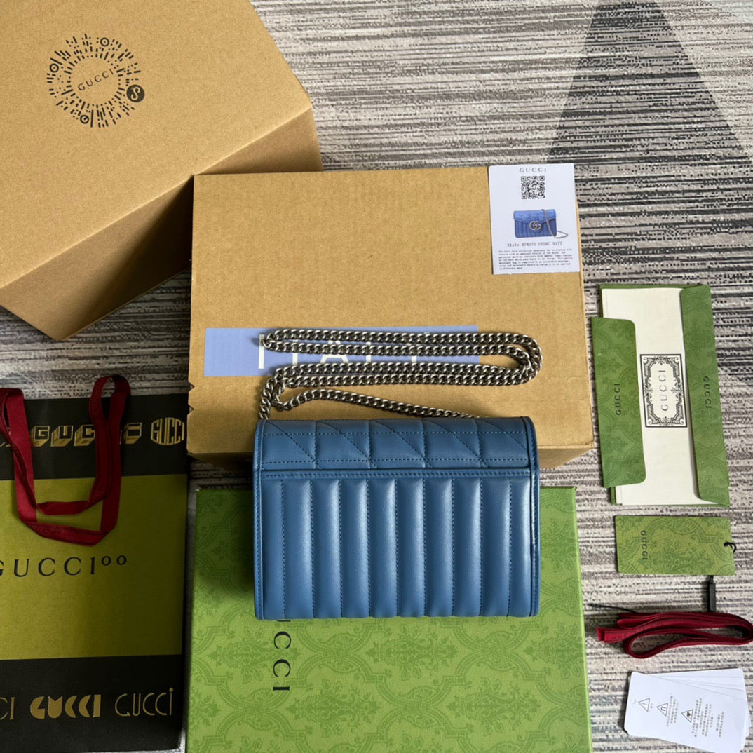 gg Marmont Super , ’s Blue Mini Bag Beaunoirrbeaunoirr Dtd5F