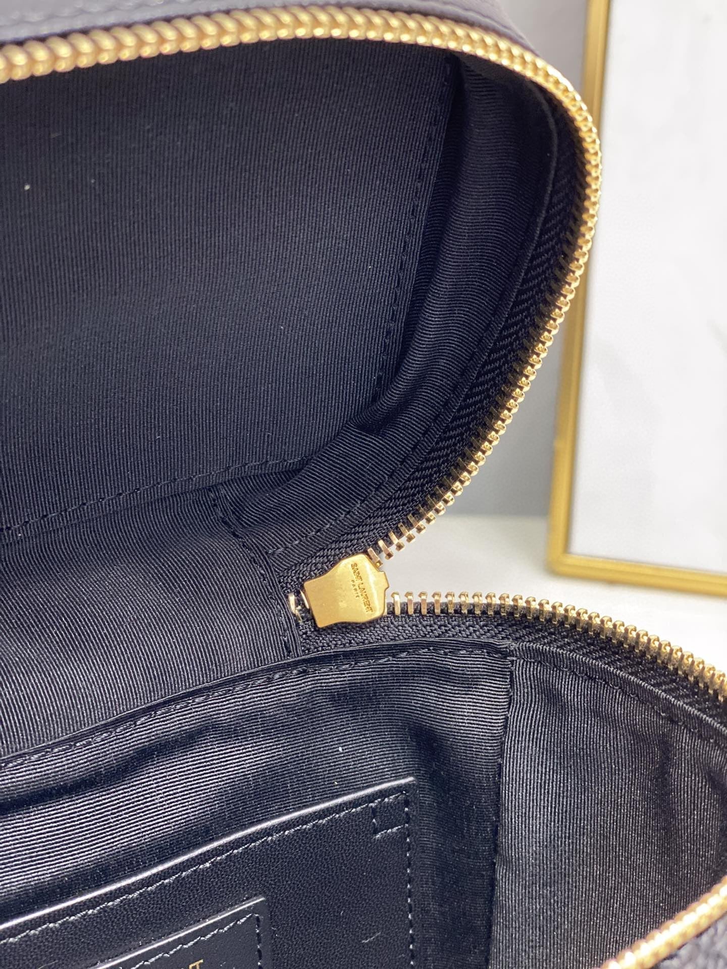 YSL Saint Laurent Shoulder Bag Monogram Quilted Chain