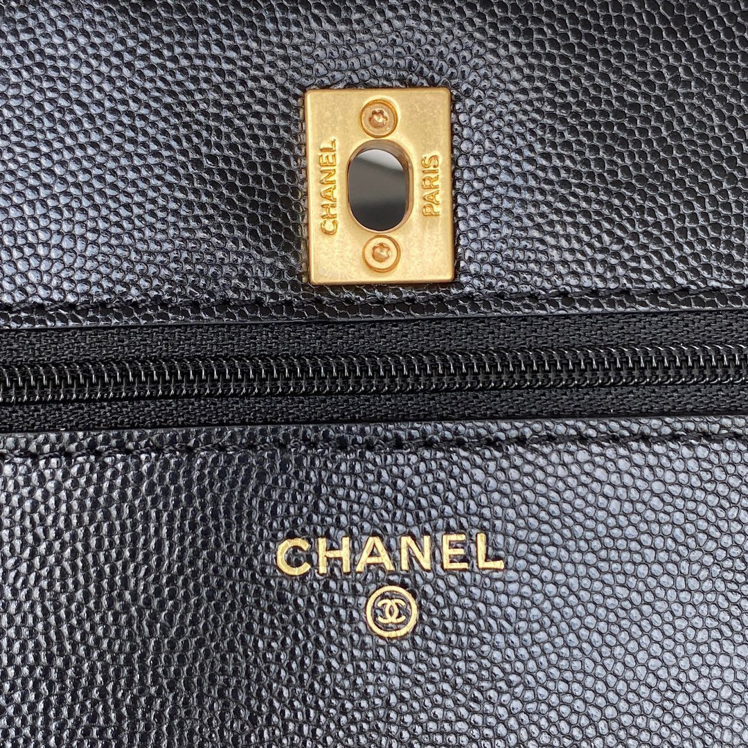 CHL Hardware , ’s , Black Gold Chain Shoulder Bag 71In18Cm Ap2860