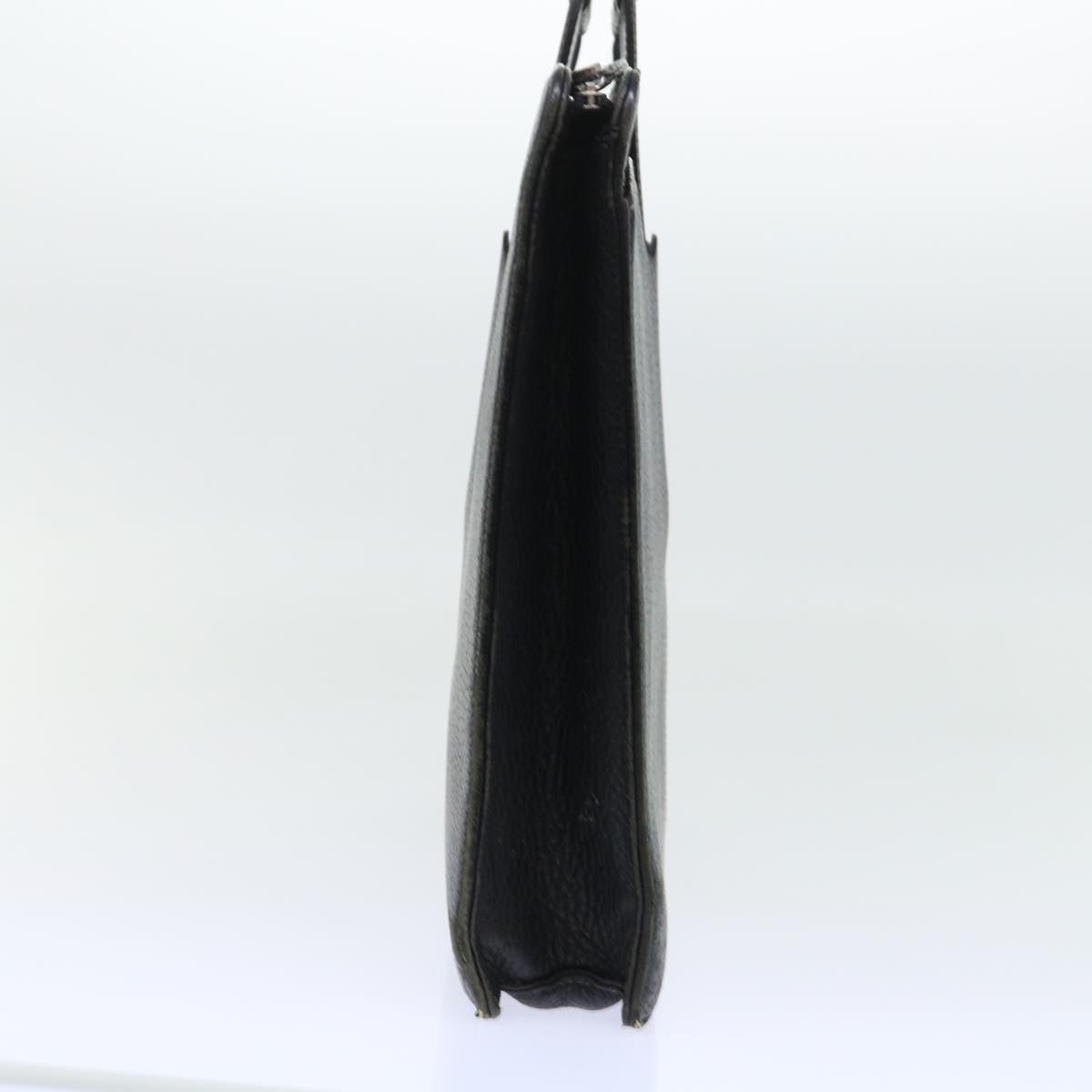 Burberry Luxury ss Hand Bag Auth Ep1643 Leather Black Travel Bag