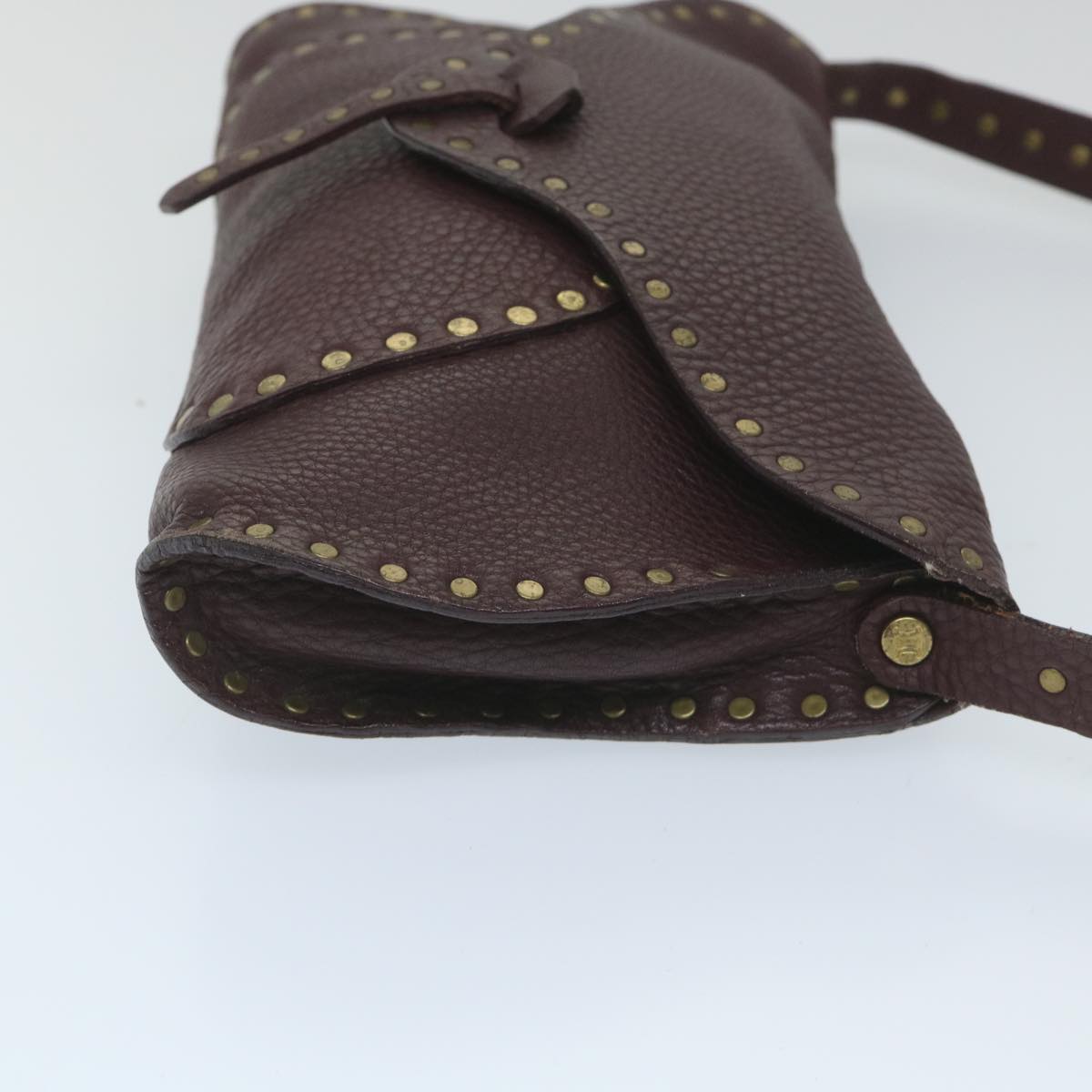 Luxury Shoulder Bag Wine Ep Leather Red