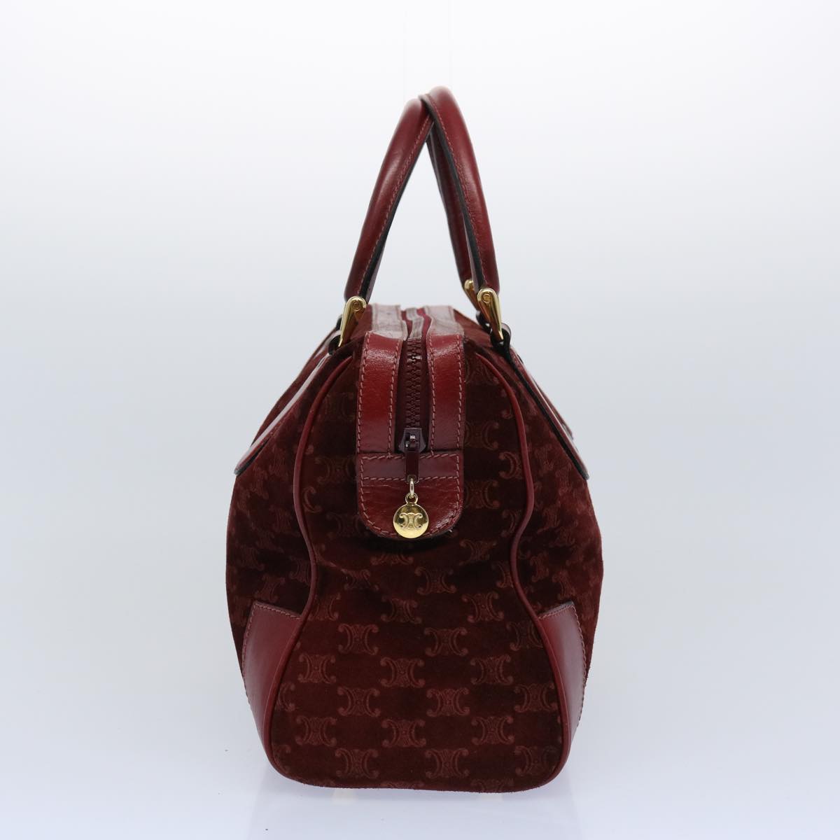 Luxury Macadam Boston Bag Ep Canvas Red Travel Bag