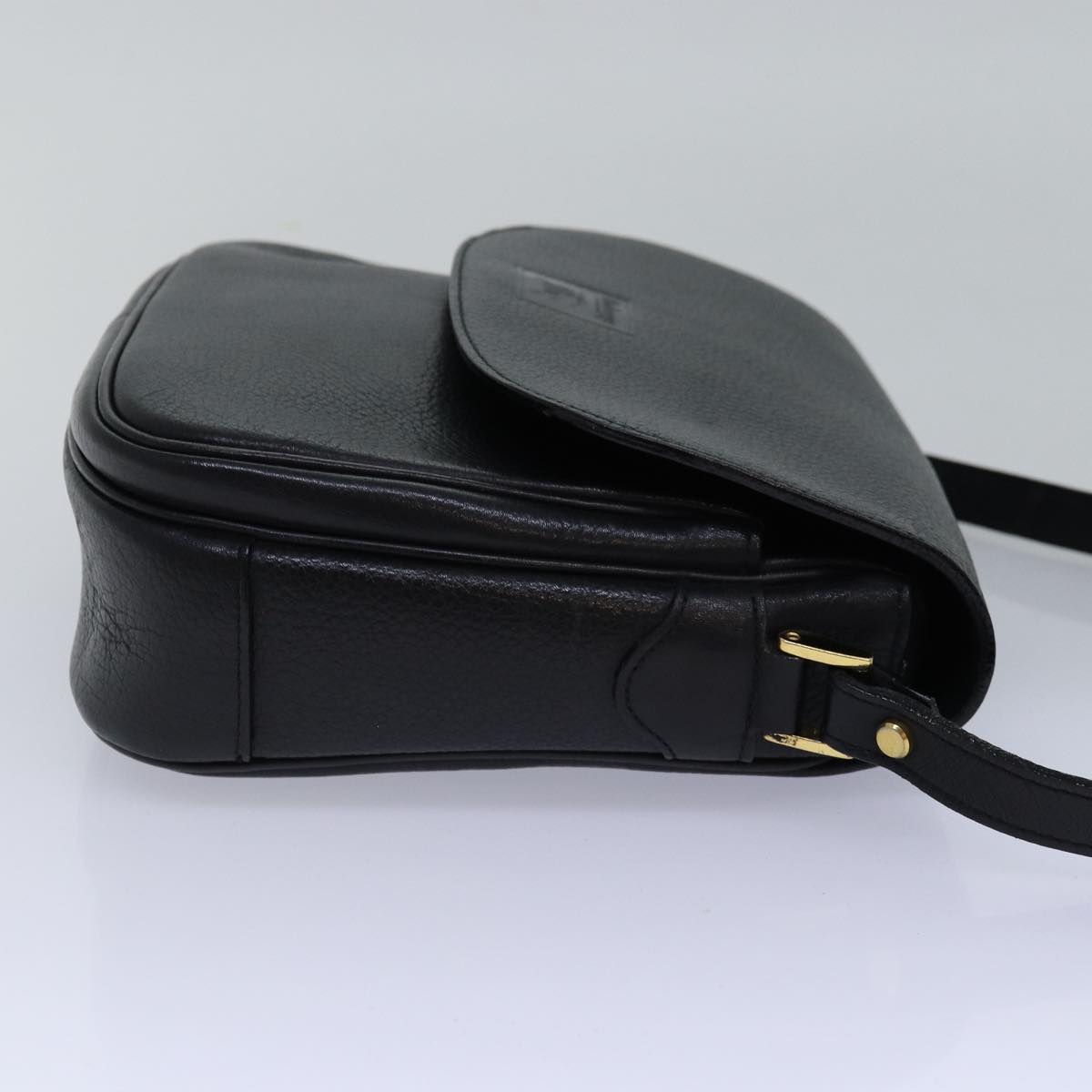 Burberry Luxury ss Shoulder Bag Auth Ep4503 Leather Black