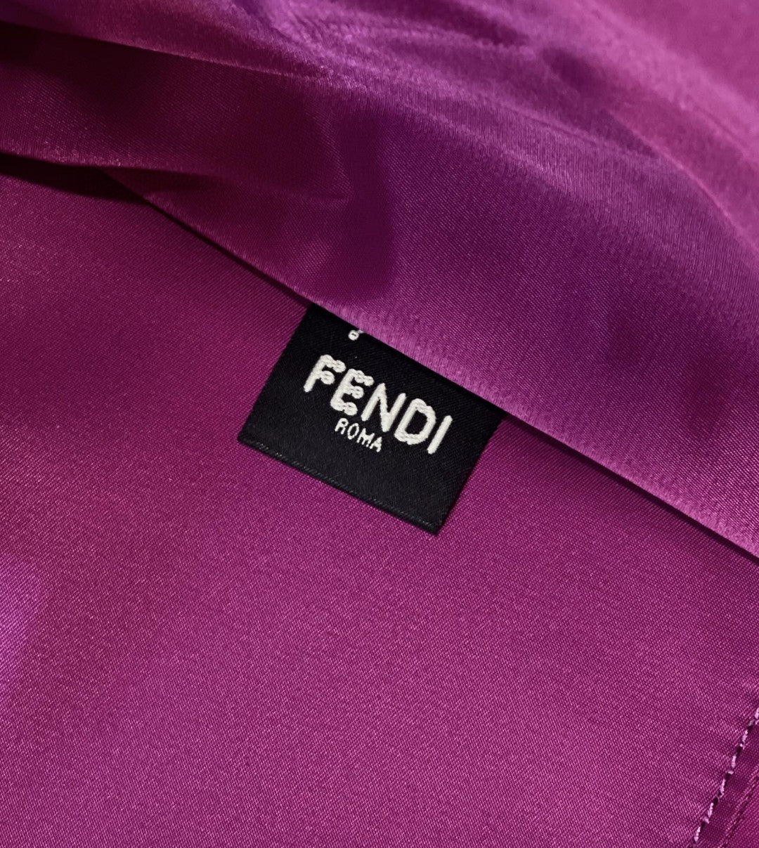Fendi Sunshine Metop Qualityum Purple Ff Tote Bag