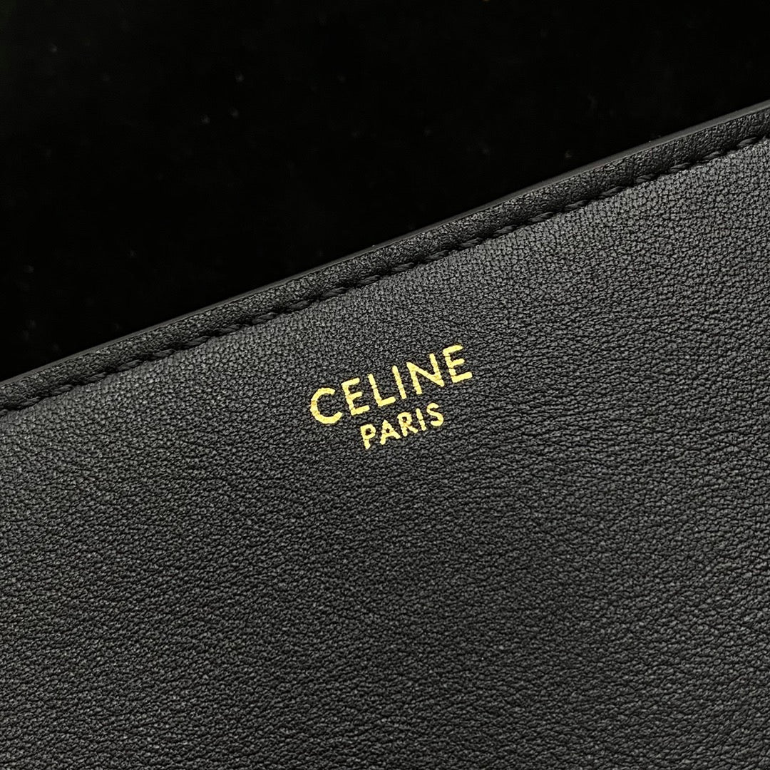 Top Quality Folco Cuir Triomphe For Women Black Travel Bag