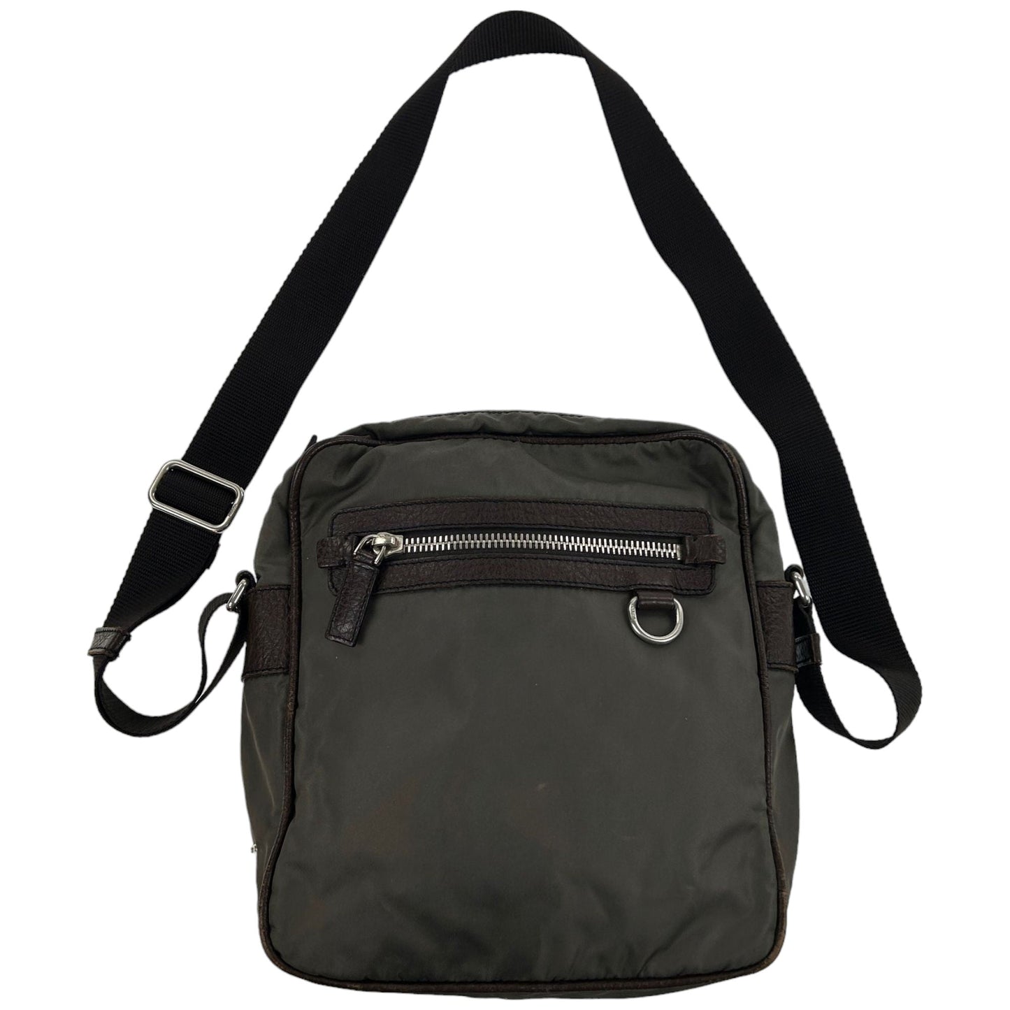 Prada Handbag Cross Body Bag Green