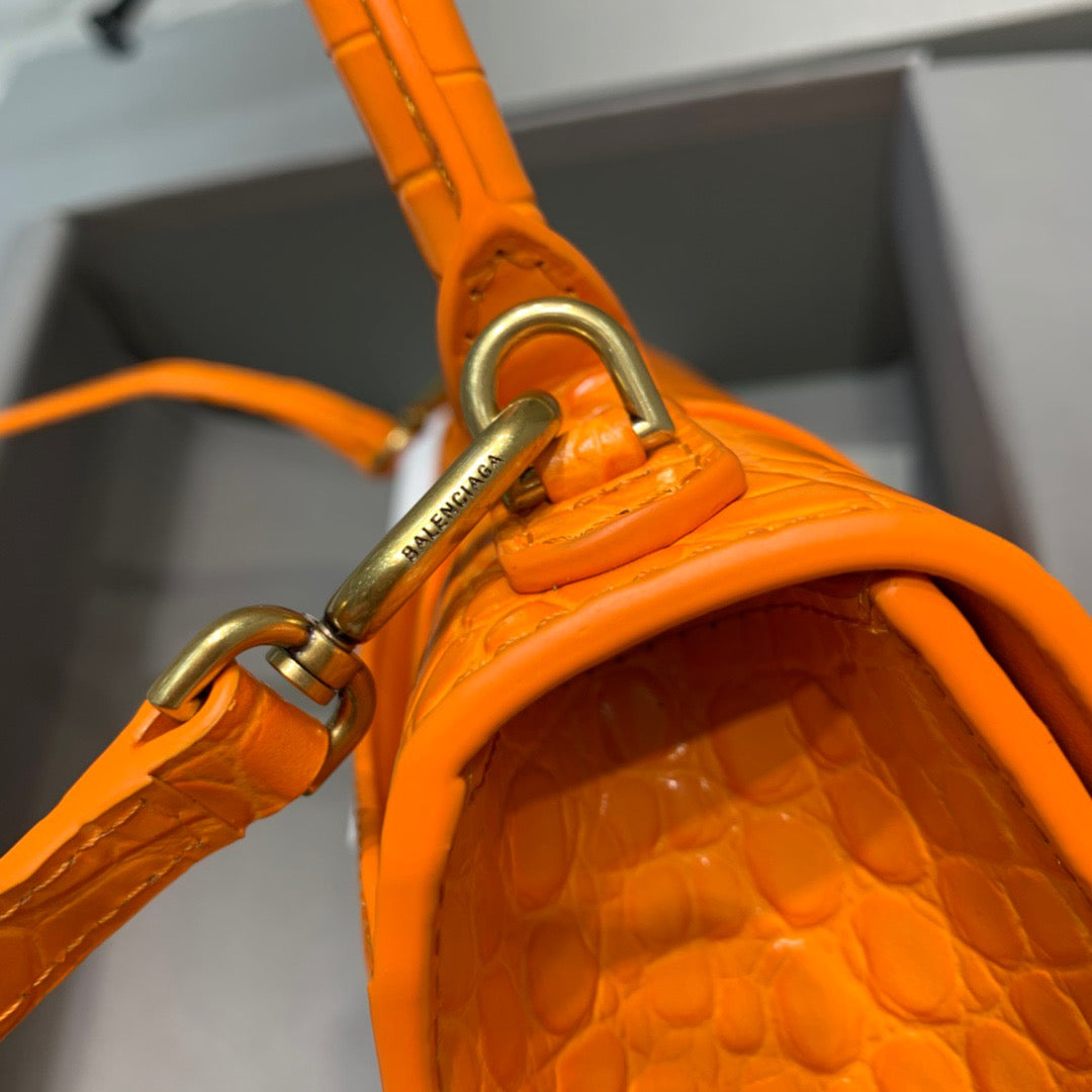 Top Quality Hourglass Xs Handbag In Orange Travel Bag