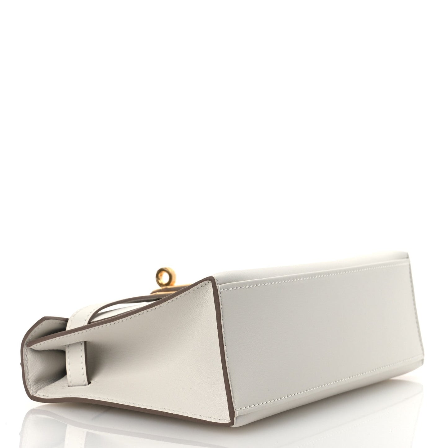 Hermes Swift Kelly Pochette Clutch Craie Clutch Bag