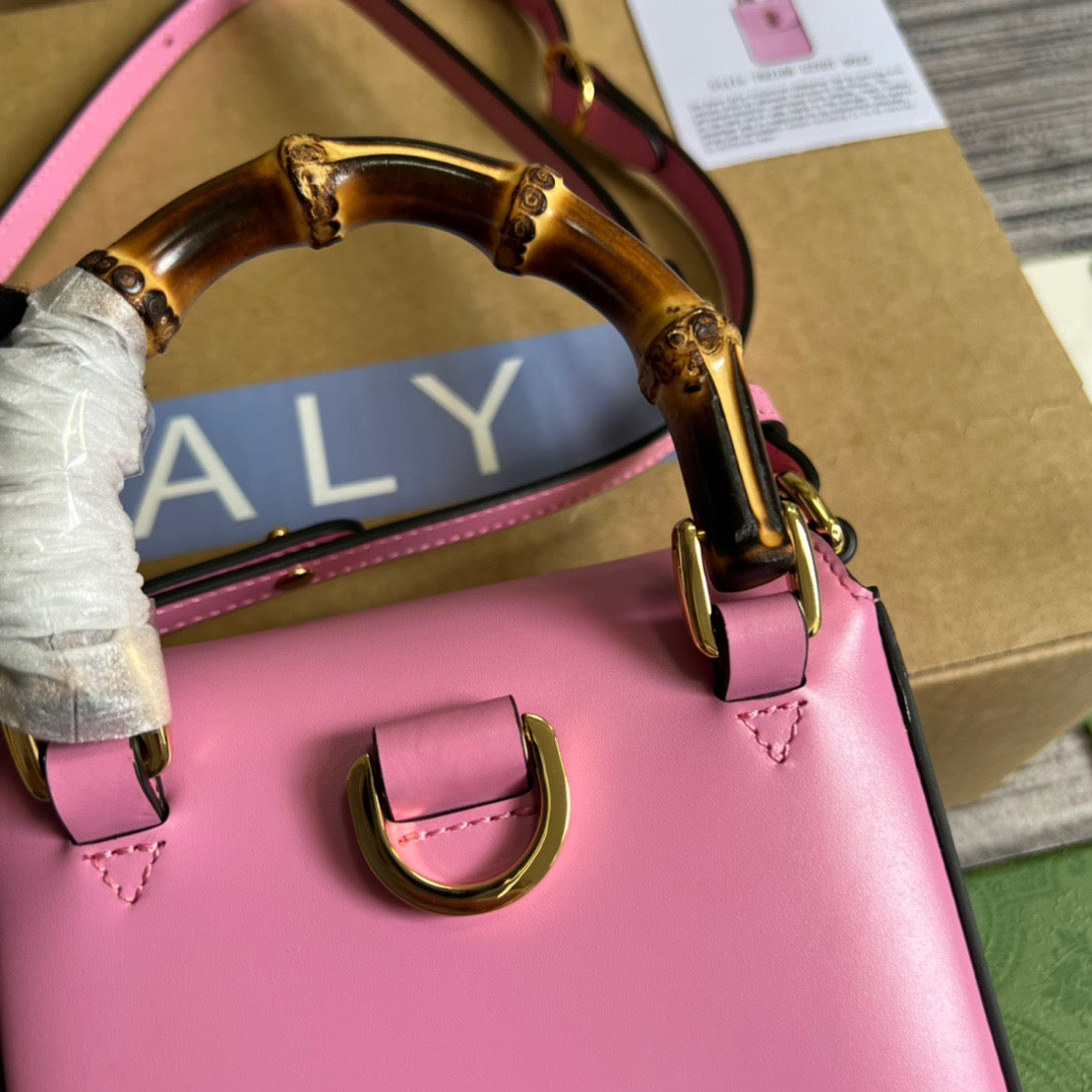 gg Bamboo , ’s 6in Pink Mini Bag