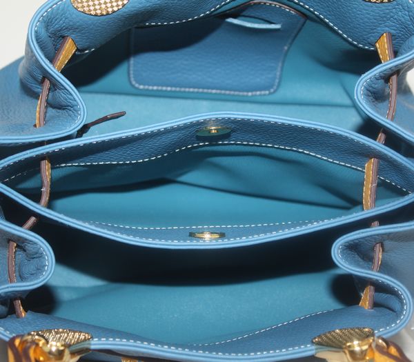 Hermes Luxury So Kelly Totes Cow Yellow Handbag Leather Tote Bag
