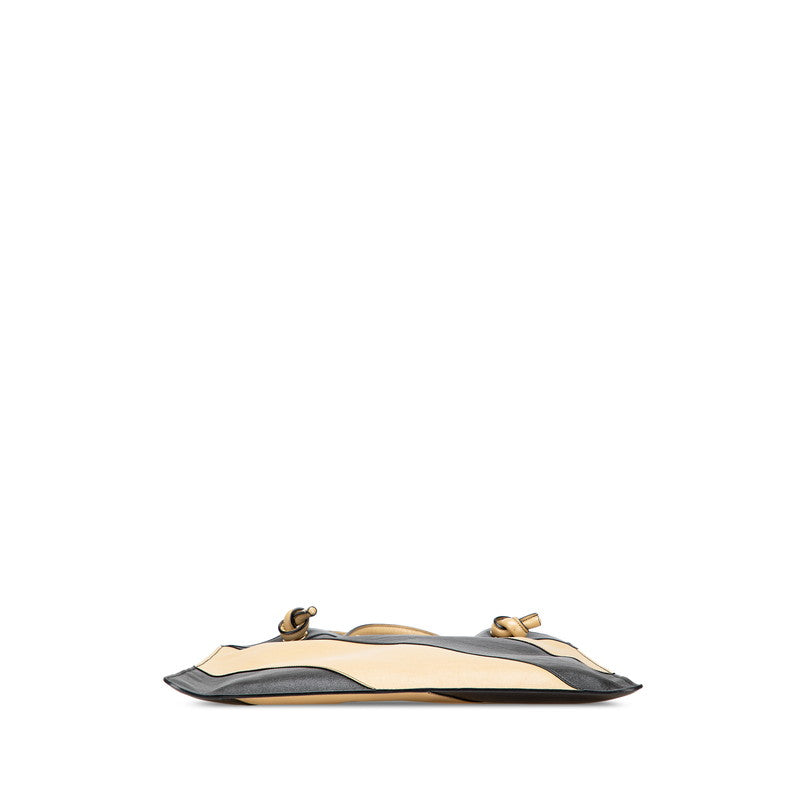 Gucci Zumi Horsebit 2Way Bag Leather Travel Bag