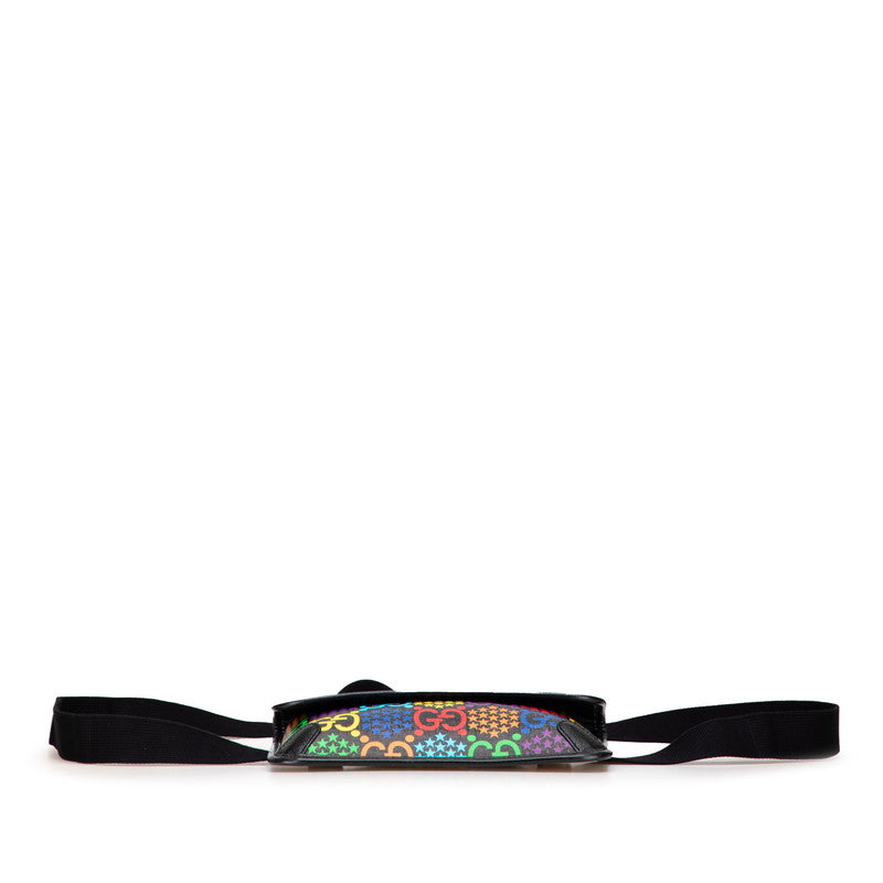 Gucci Psychedelic Pvc Waist Bag Leather Travel Bag