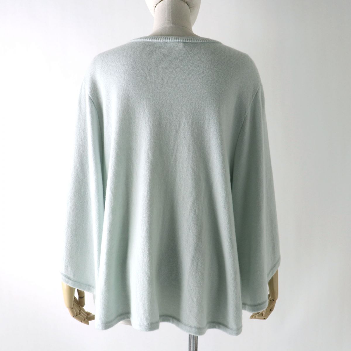Knit Main: Cashmere Light Women Handbag Blue Travel Bag