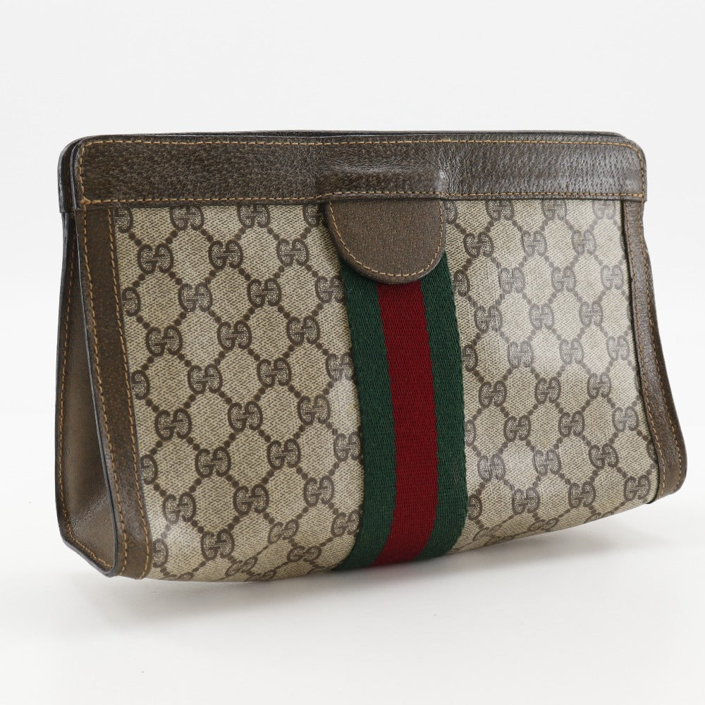 Gucci Plus Clutch Bag Leather