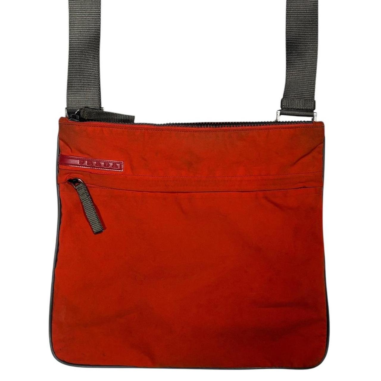 Prada Crossbody Bag Sport crossbody side bag Orange