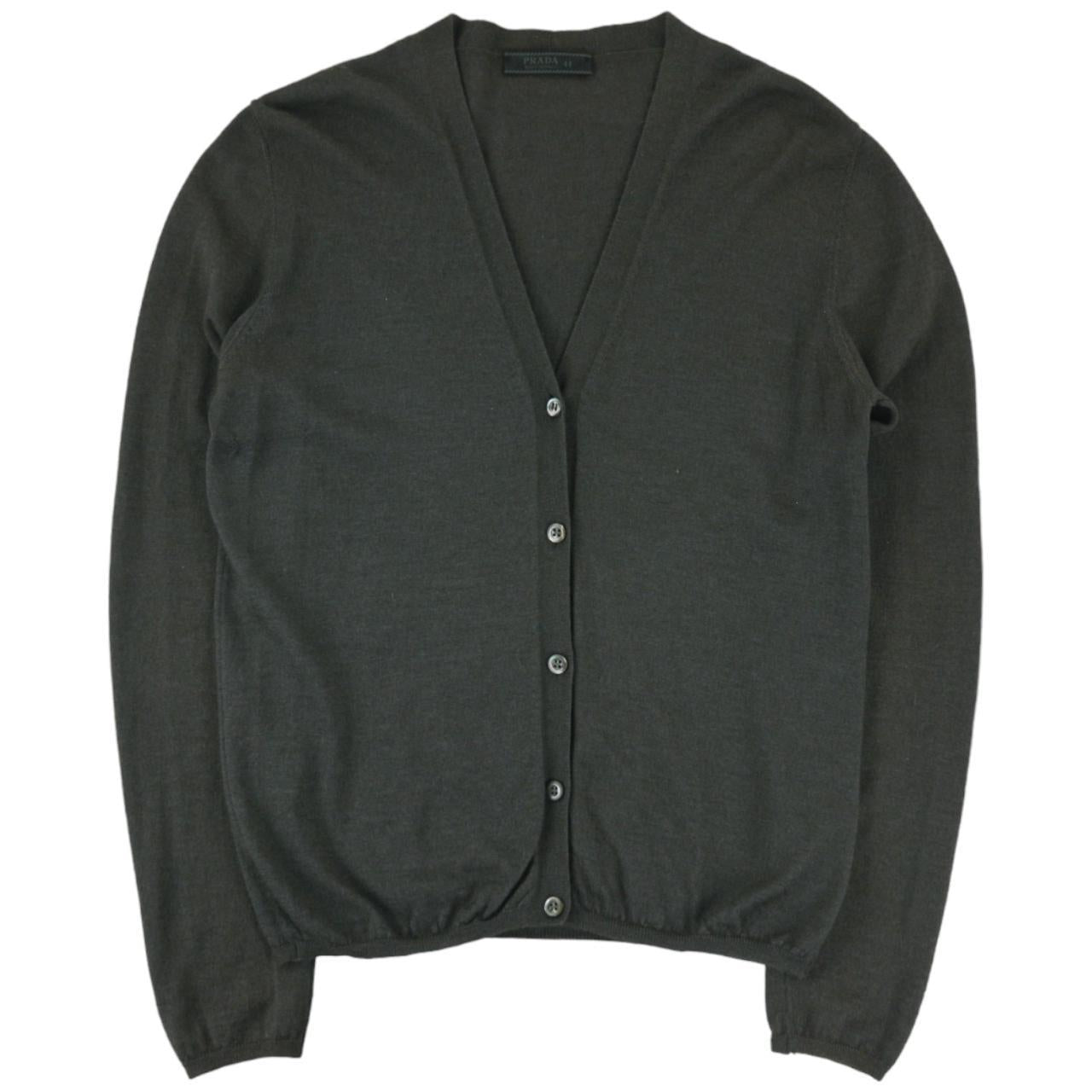 Prada Handbag Cashmere Cardigan Women's