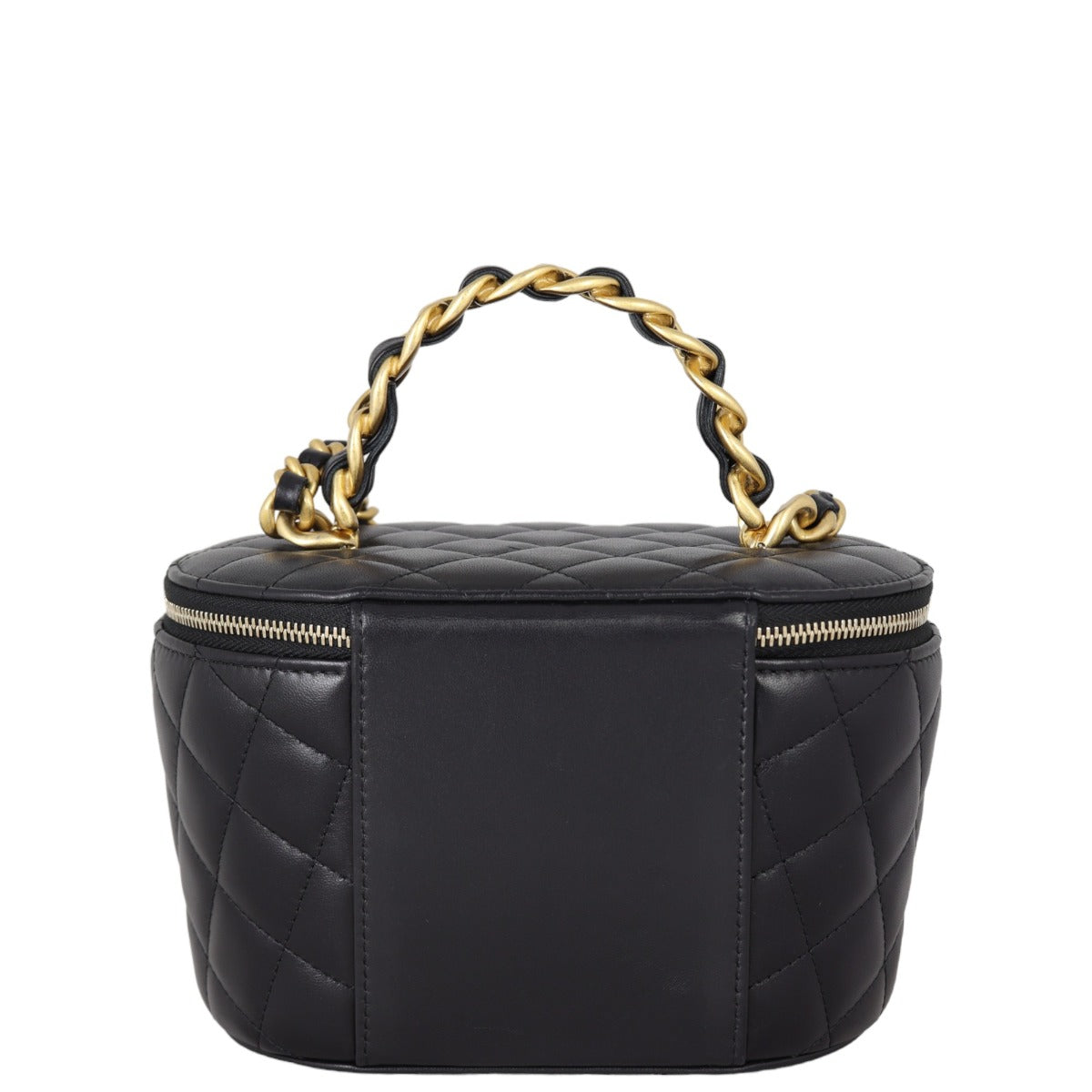 Chanel Top Handle Vanity Case with Chain Handbag