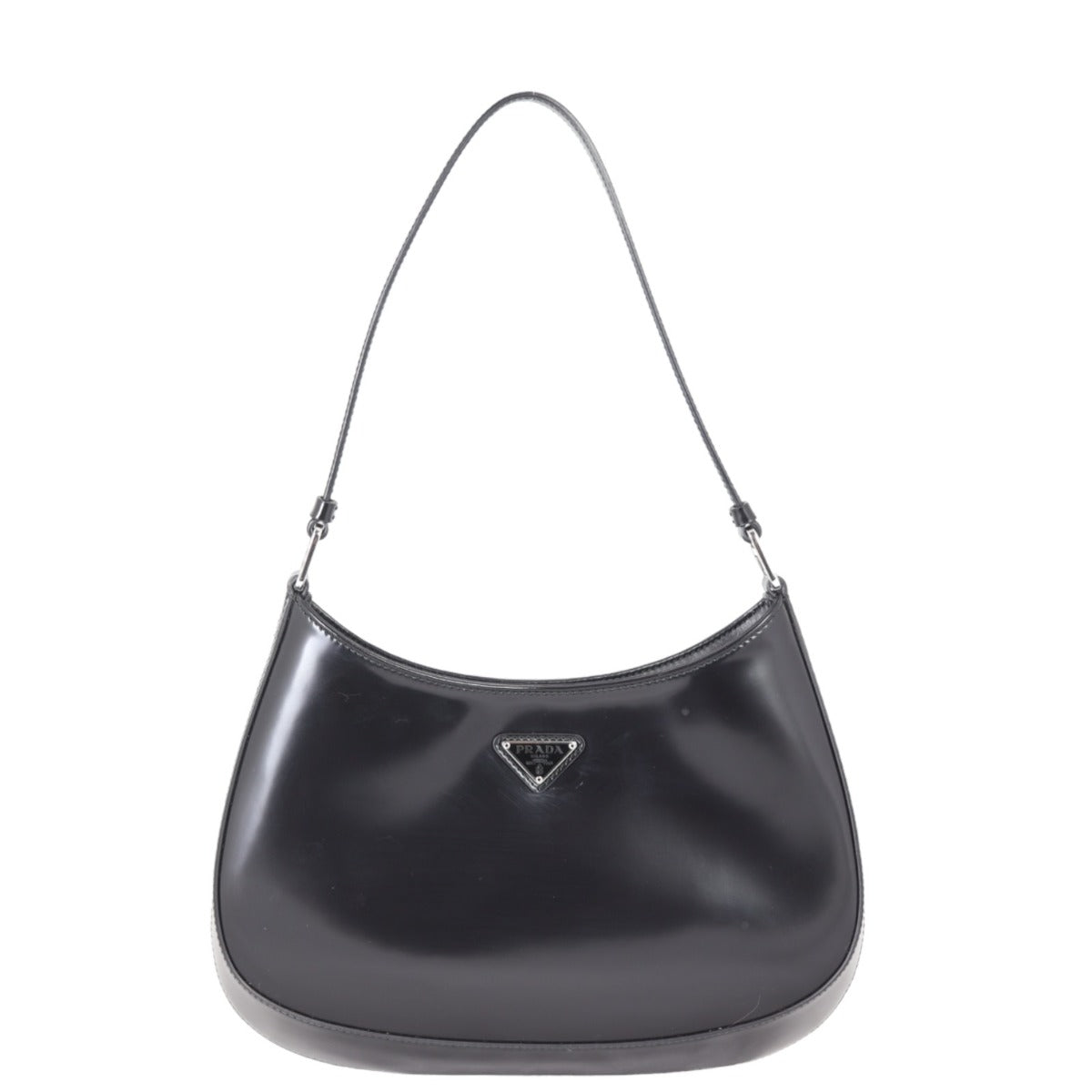 Prada Shoulder Bag Cleo Brushed 3 Leather