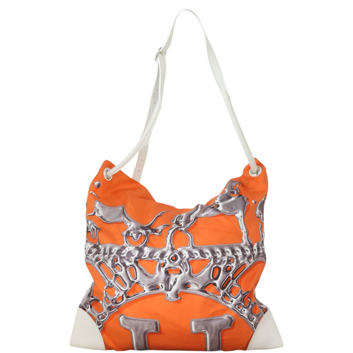 Hermes Silky City Tote Crossbody Bag