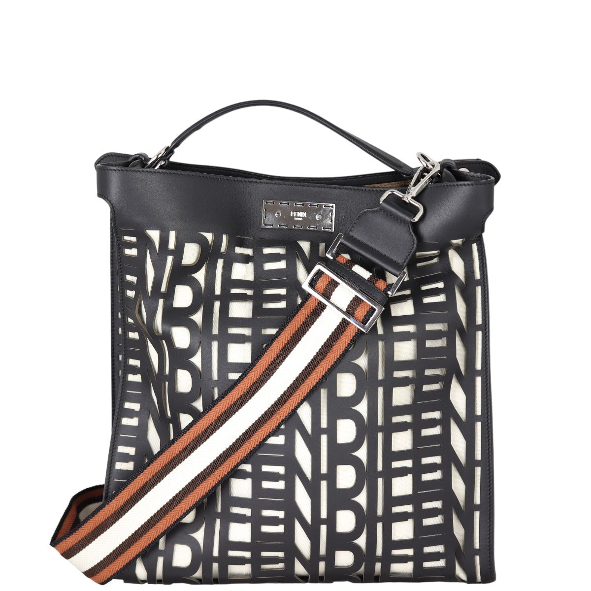 Fendi Handbag Peekaboo X Lite Perforated Bag