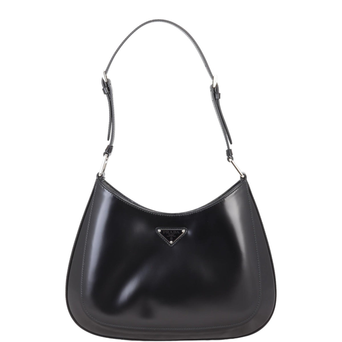 Prada Shoulder Bag Cleo Brushed 6 Leather