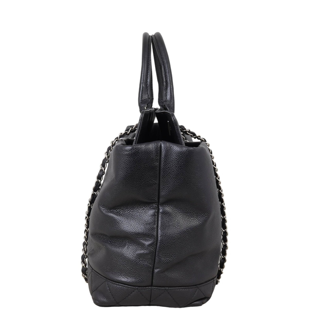 Chanel CC Double Handle Tote Tote Bag