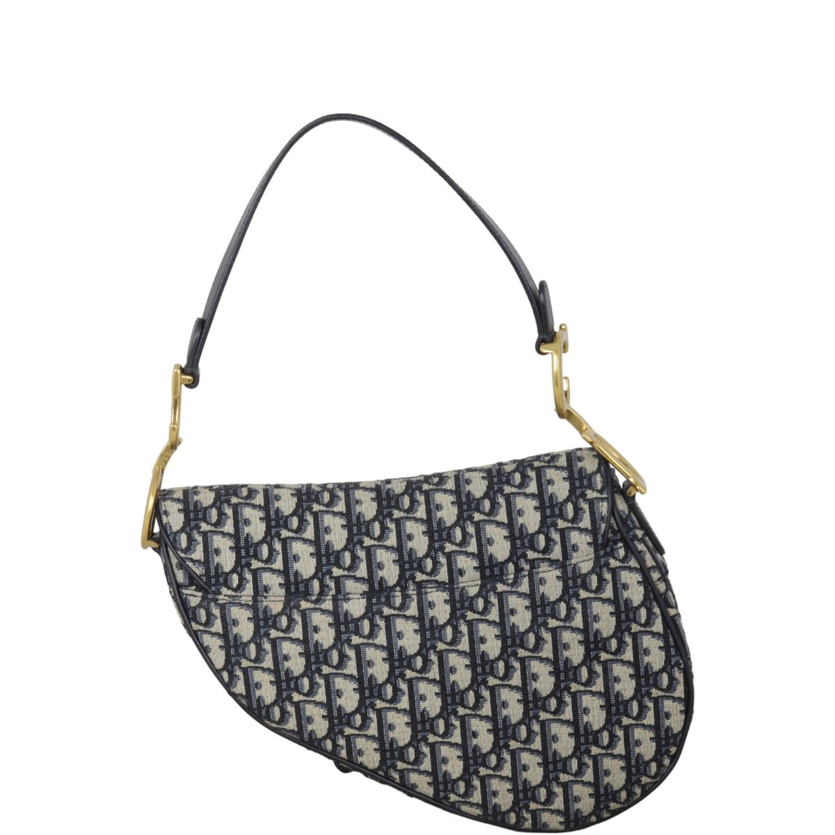 Dior Saddle Bag With Strap Oblique Travel Bag