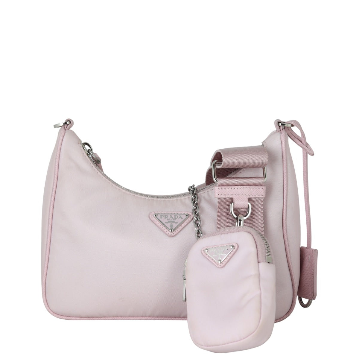 Prada Shoulder Bag Re-Edition Tessuto 6 Nylon Pink
