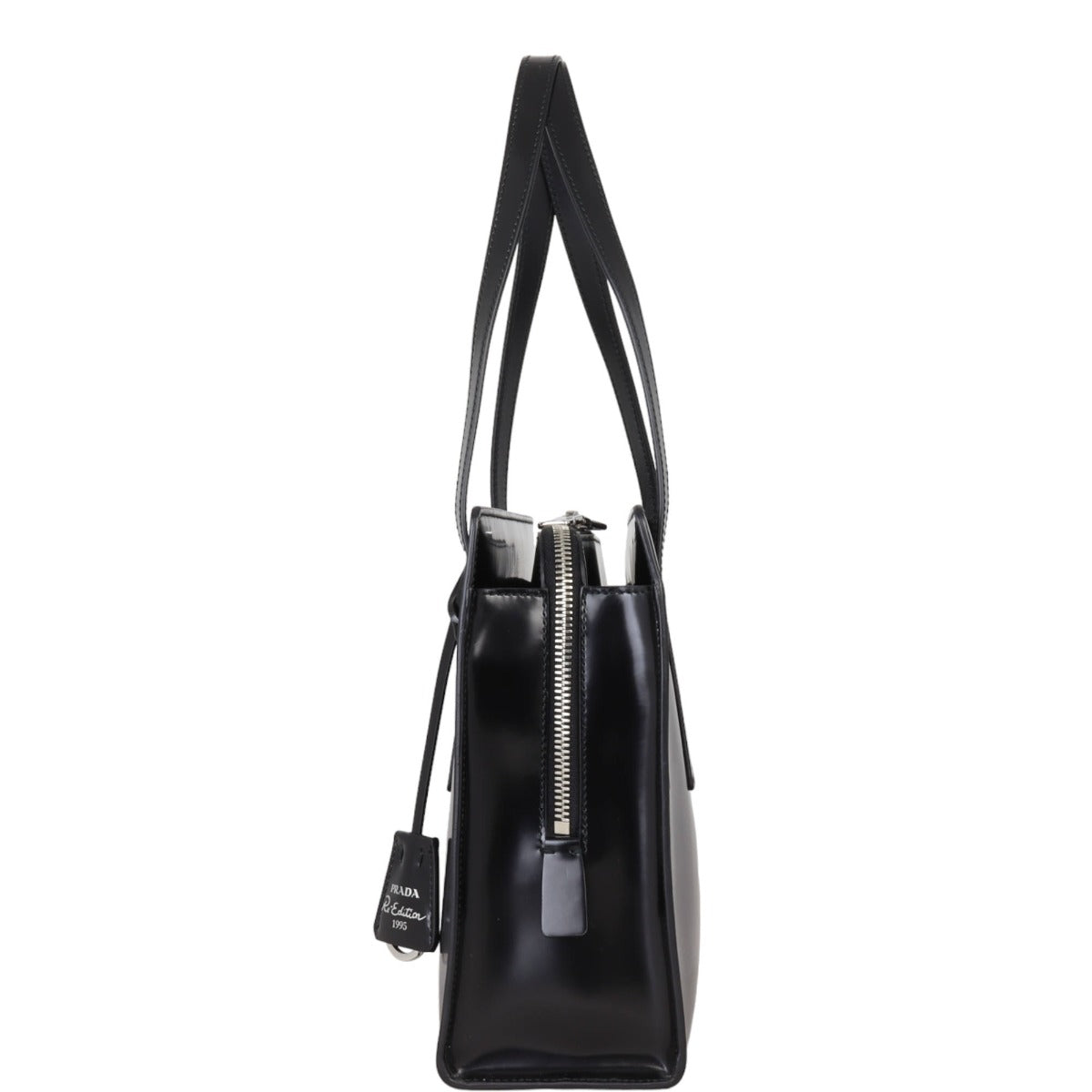 Prada Re Edition Tote Brushed Handbag Leather Tote Bag