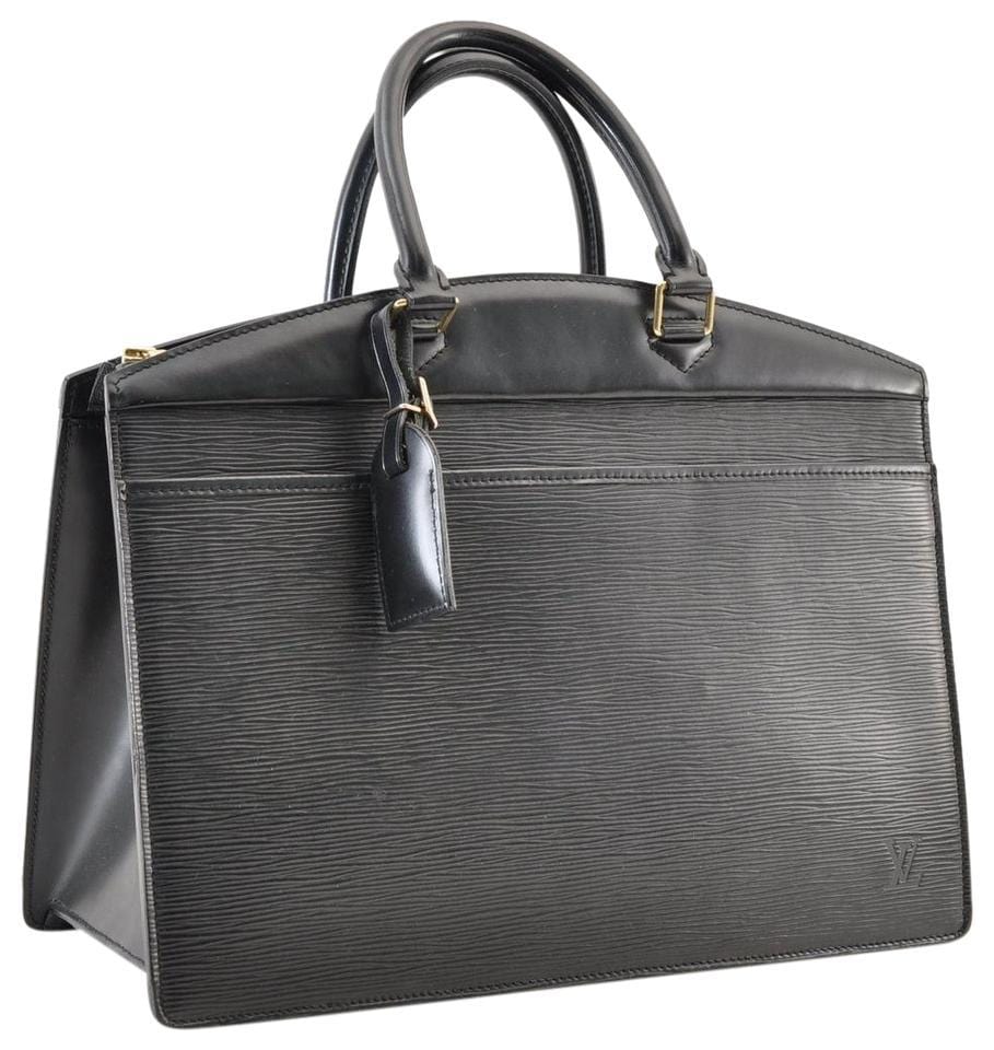 Louis Vuitton Epi Riviera Hand Bag Black Travel Bag