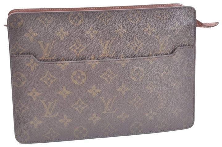 Louis Vuitton Pochette Homme Clutch Hand Bag Monogram Clutch Bag