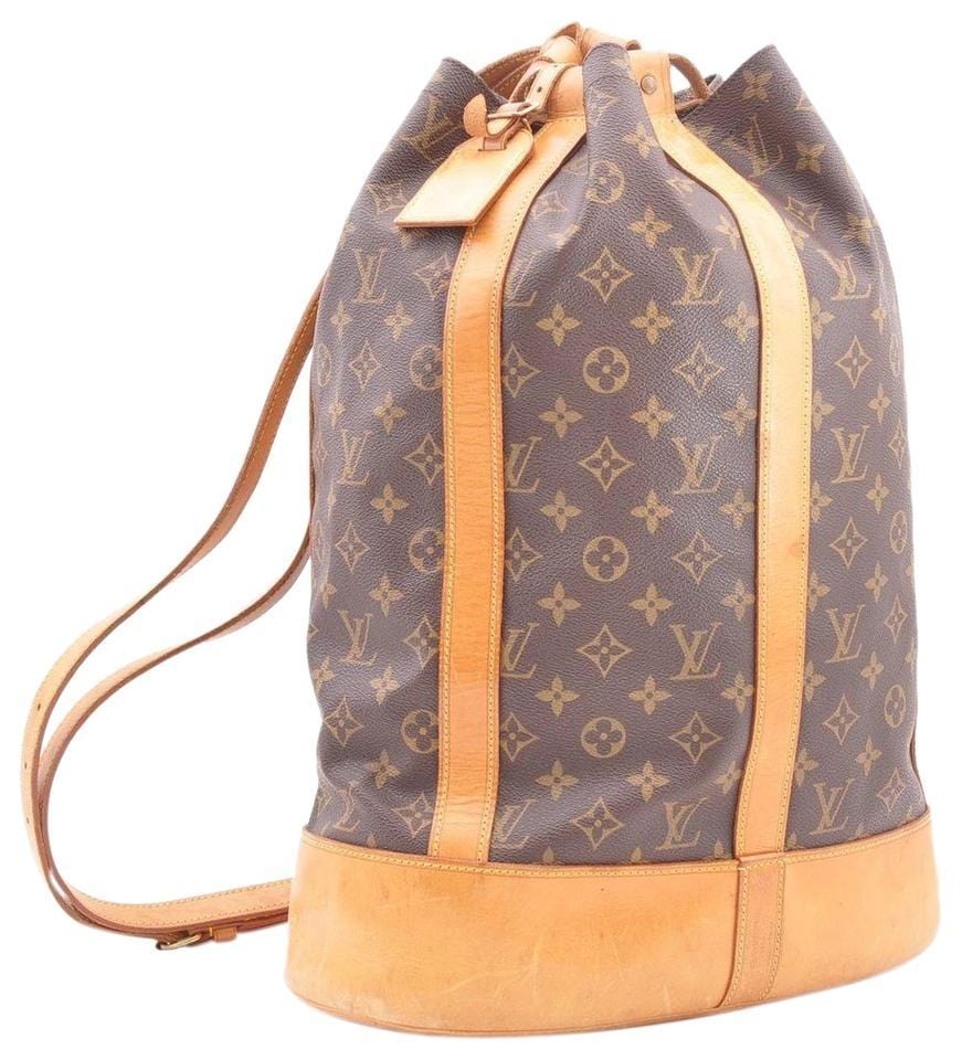 Louis Vuitton Randonnee Shoulder Bag Canvas Monogram
