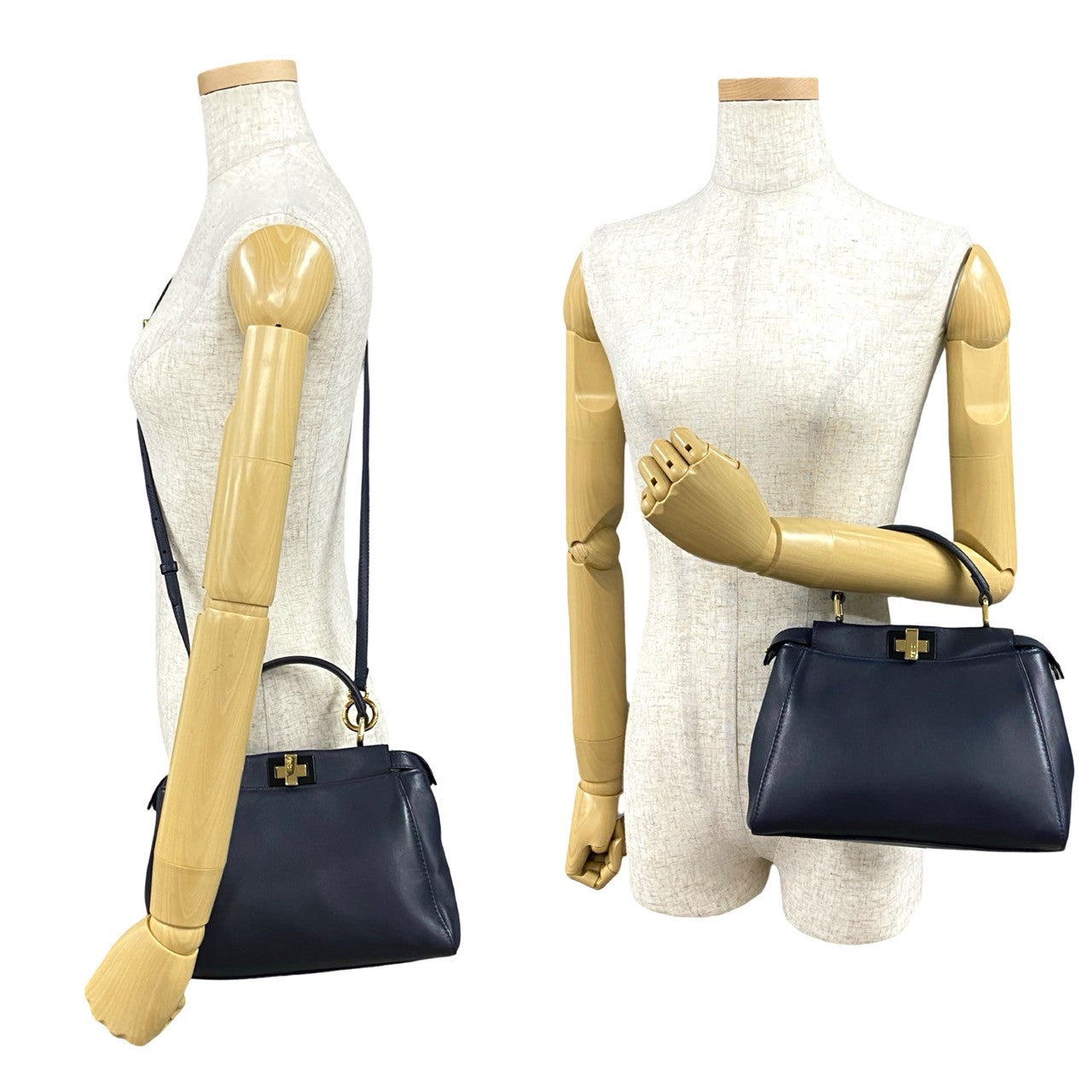 Fendi Peekaboo 2Way Bag Leather Travel Bag 2Way Bag 8