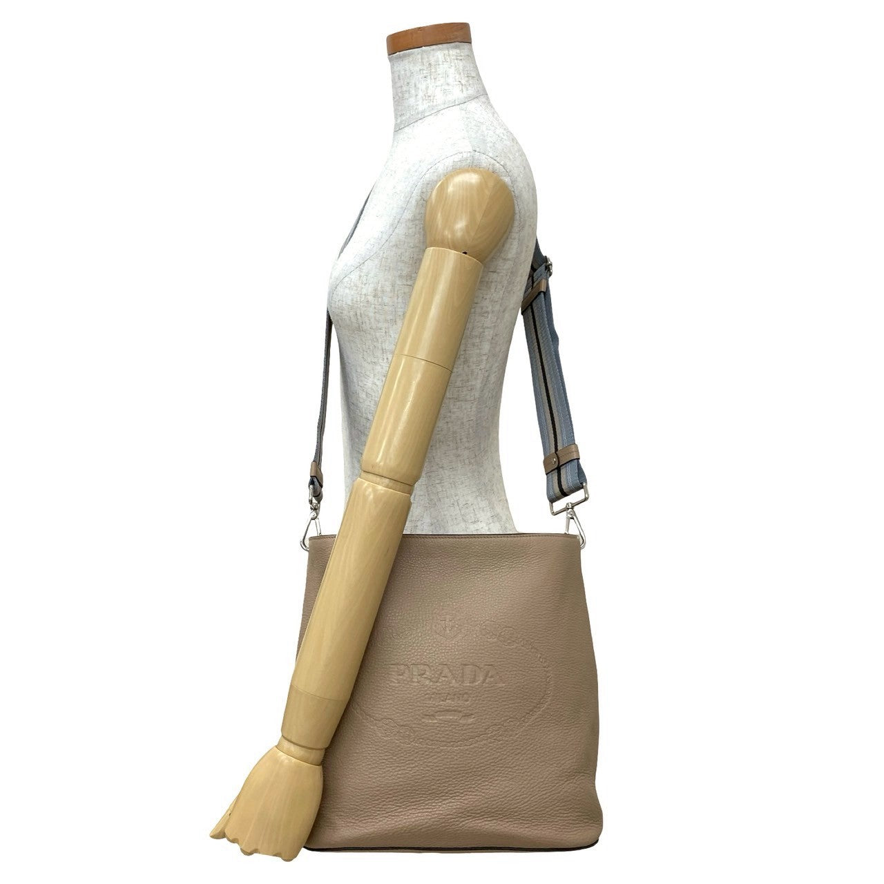 Prada Phenix Shoulder Bag Leather Vitello