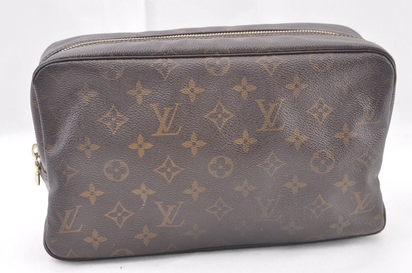 Louis Vuitton Trousse Toilette Clutch Hand Bag Monogram Clutch Bag