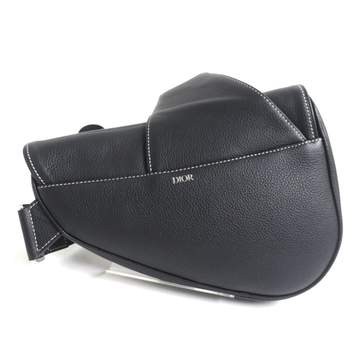 Dior Sling Bag Main: Mens Leather Black Travel Bag