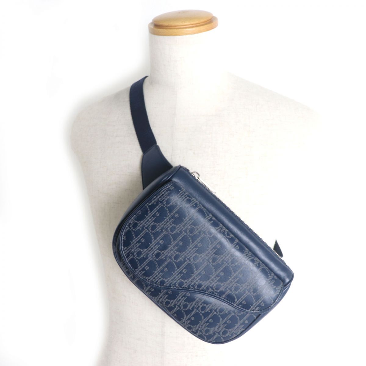 Dior Shoulder Bag Main: Mens Leather Blue