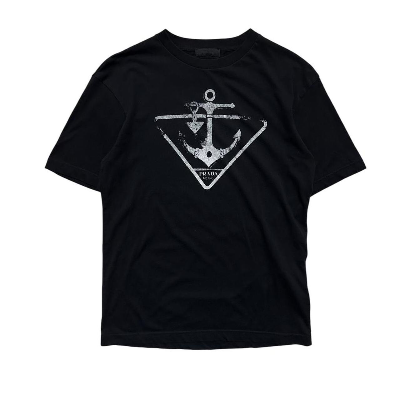 Prada Handbag Anchor T-Shirt 2 Black