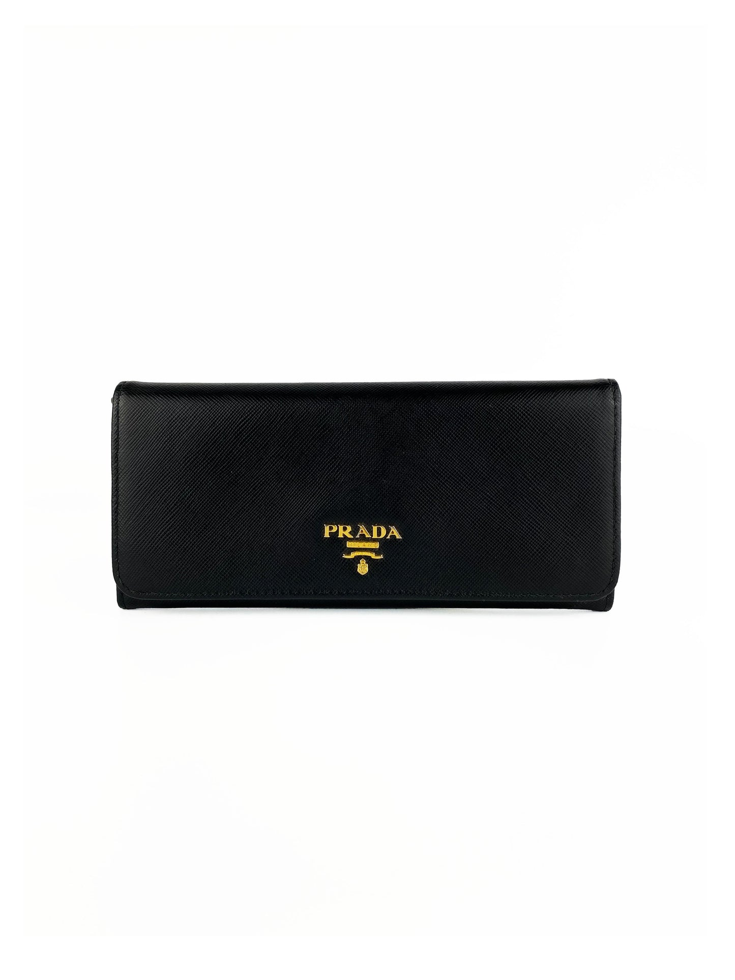 Prada Handbag Wallet Saffiano Black