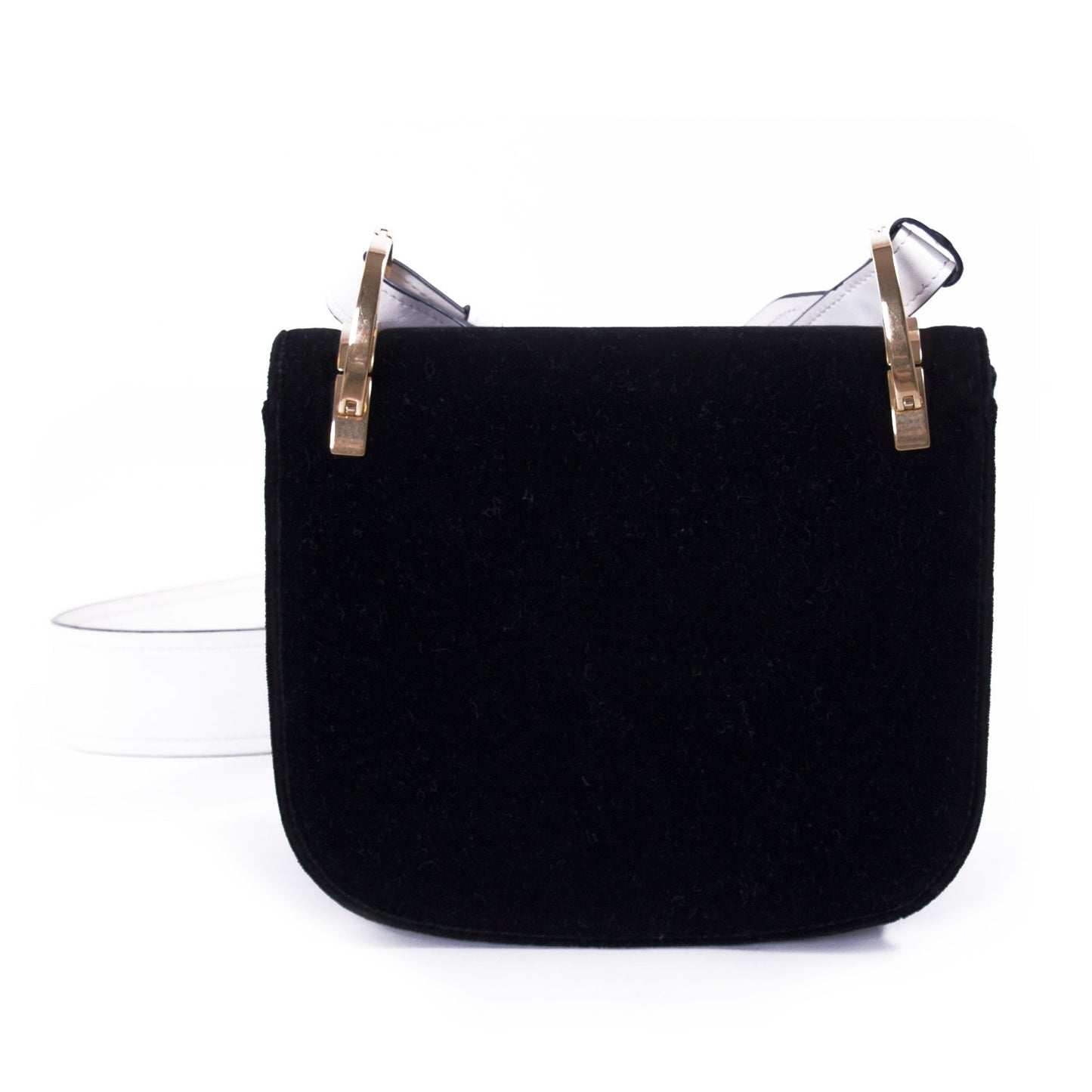 Prada Pionnière Velvet Saddle Bag Travel Bag