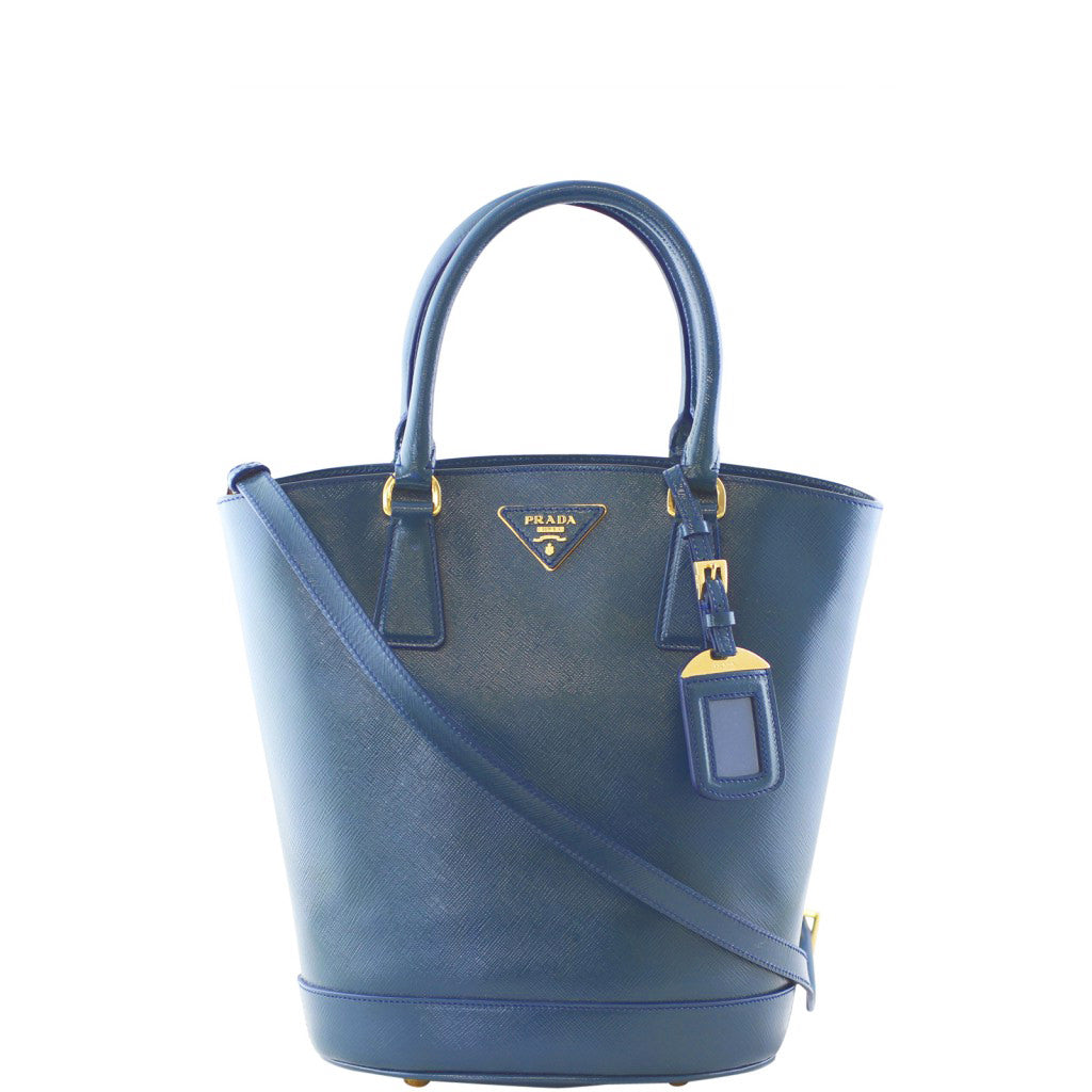 Prada Bag Vernice Secchiello Saffiano Bucket Bucket Bag
