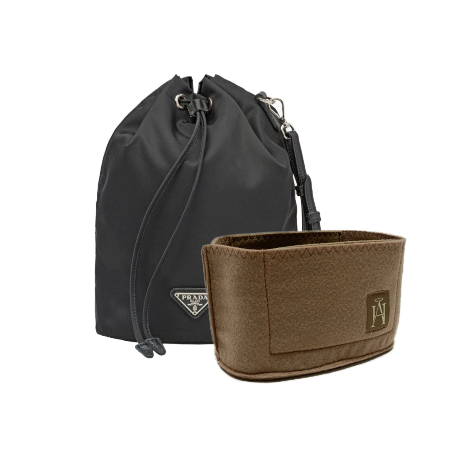 Prada Handbag Liner for Re- Pouch Nylon Bucket Bucket Bag