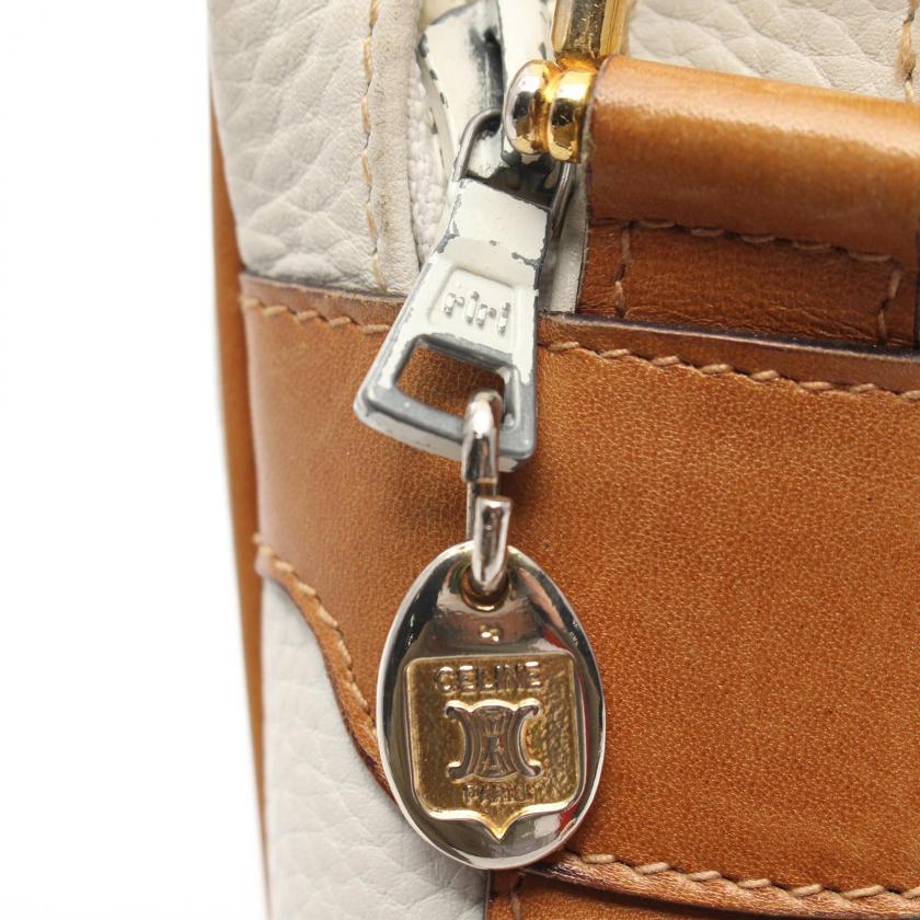 Luxury Shoulder Bag Off Leather White