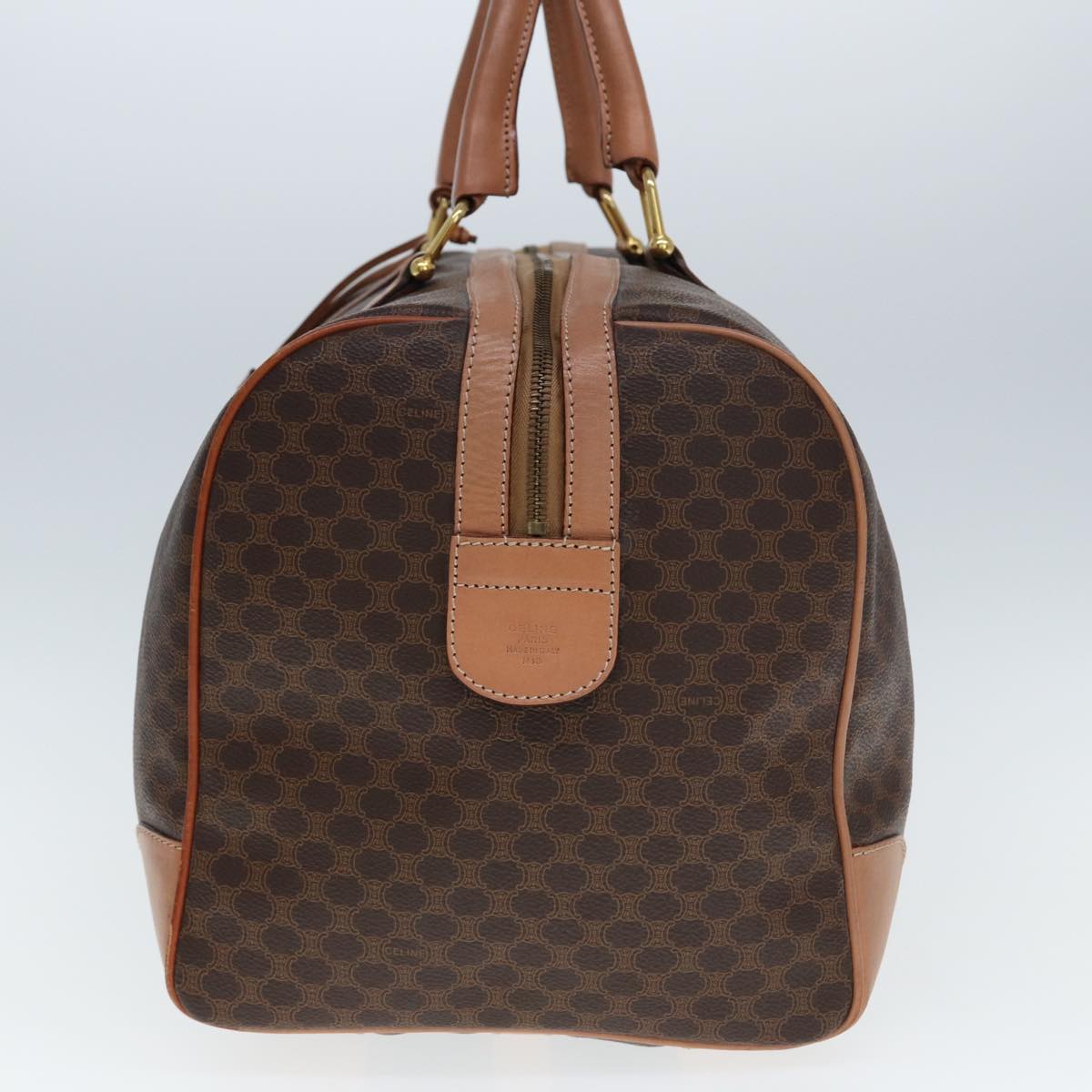 Luxury Macadam Boston Bag Pvc Tb Leather Canvas Travel Bag