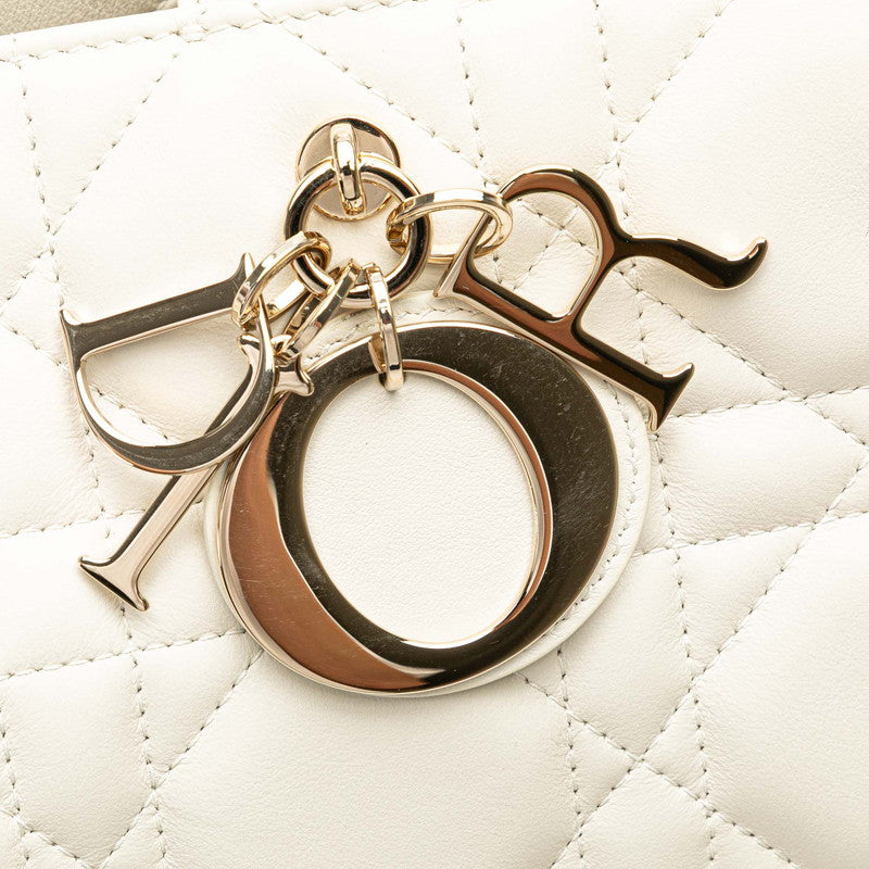 Dior Lady Cannage 2Way Bag Lambskin Travel Bag Lambskin 2Way Bag
