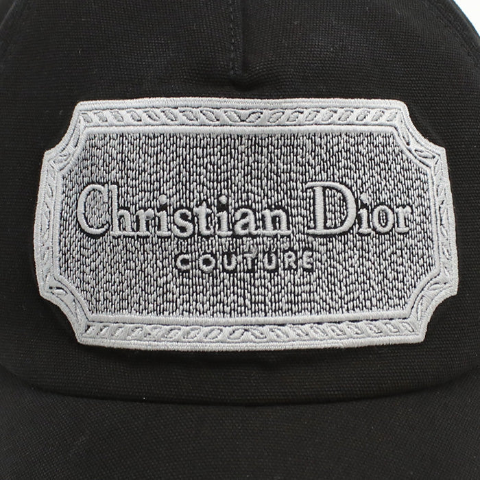 Dior Baseball Cap Couture Cap Cotton % Mens Black Travel Bag